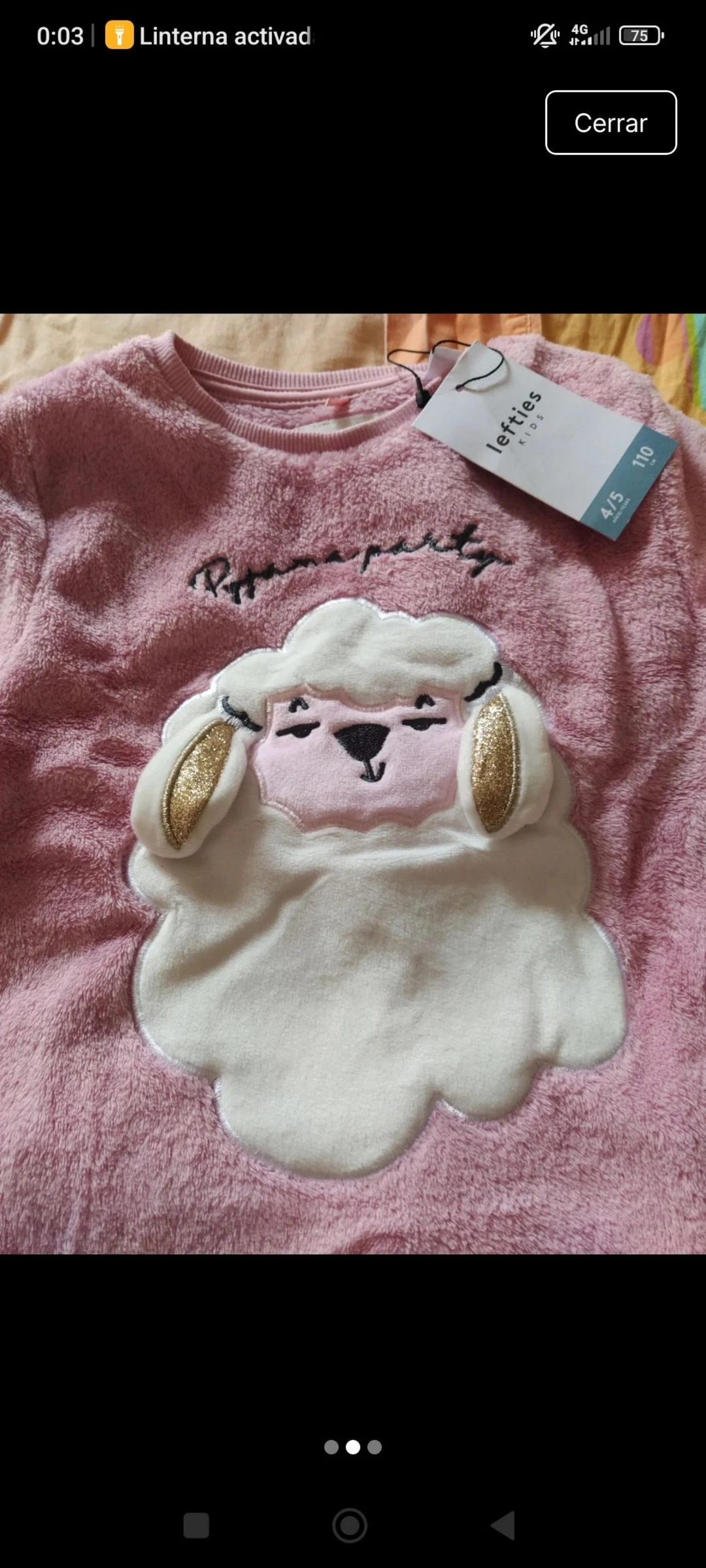 Pijama coralina menina 4-5 anos novo – photo 2